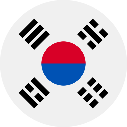 Bandera de South Korea